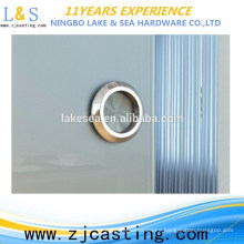 Stable quality round tube toughened glass door pull handle